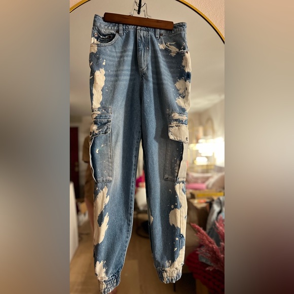 SER.O.YA Veronica Jogger in Olympia Bleached Size 24 - Picture 2 of 5